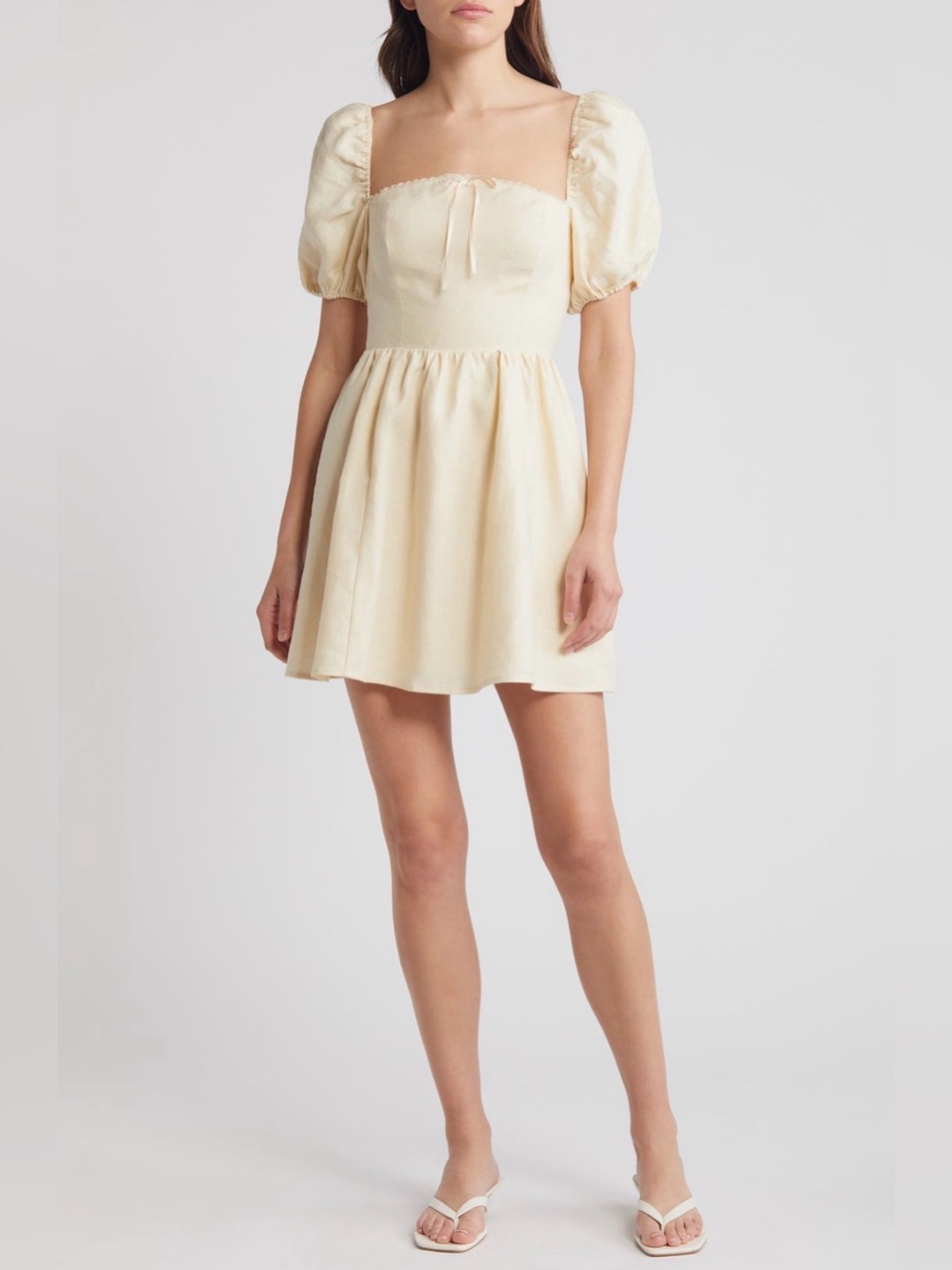 Reformation Malvina Linen Dress